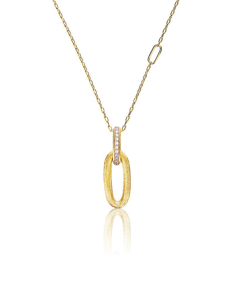 "Libera" kleine gouden ketting