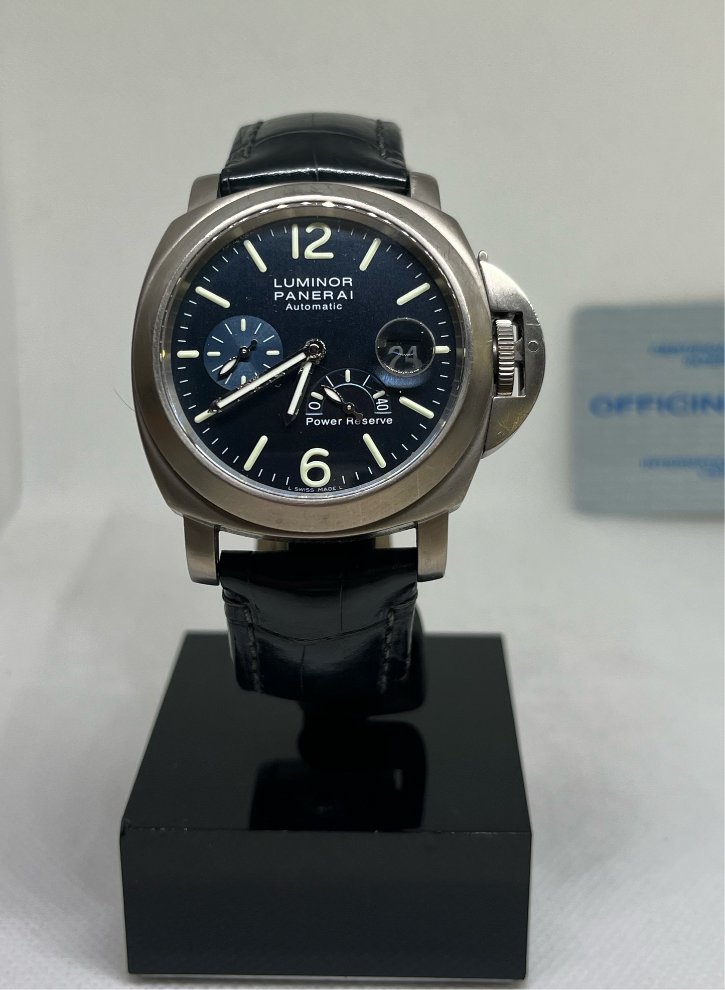 Panerai Luminor Power Reserve titanio. PAM00093