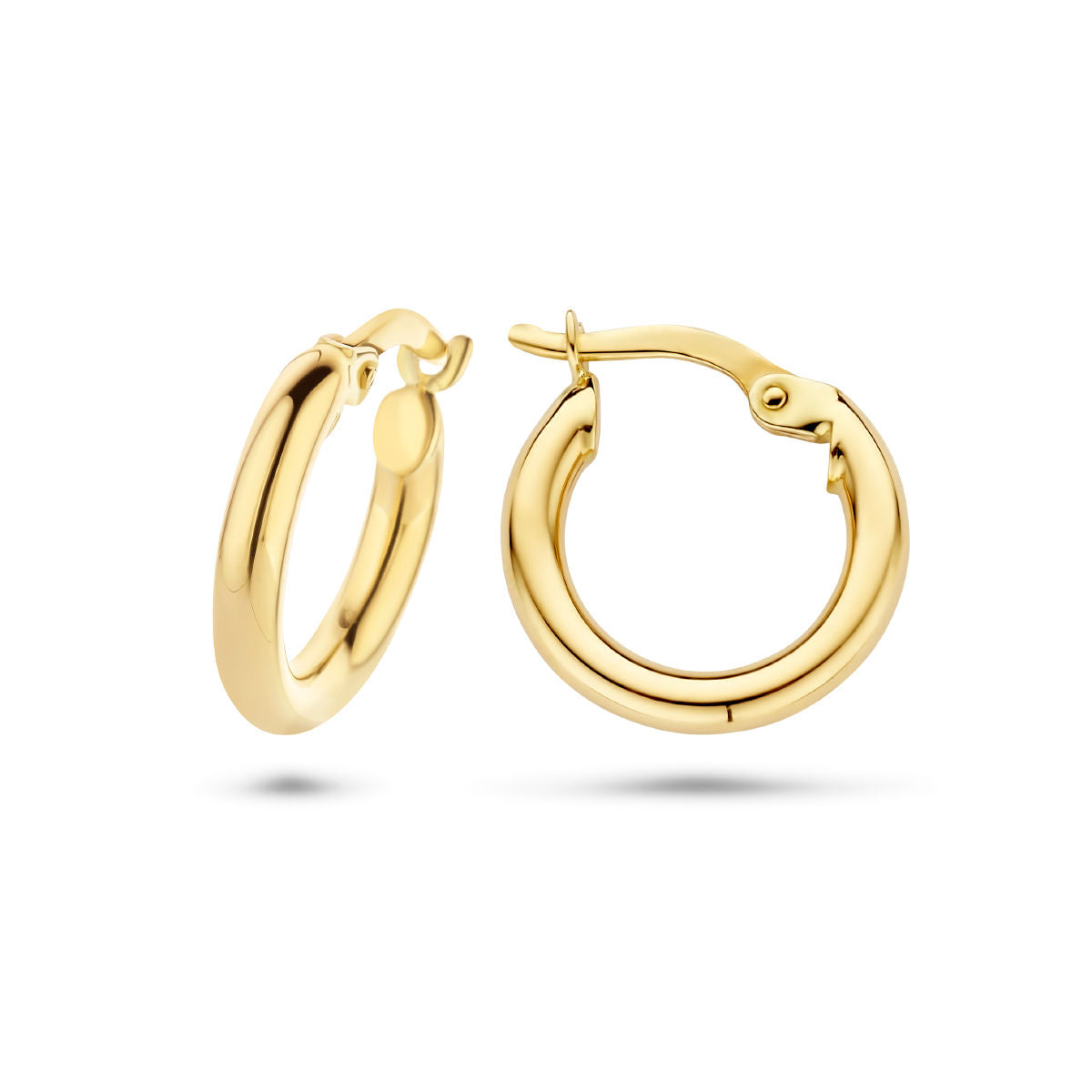 Earrings round tube - 40.13180 