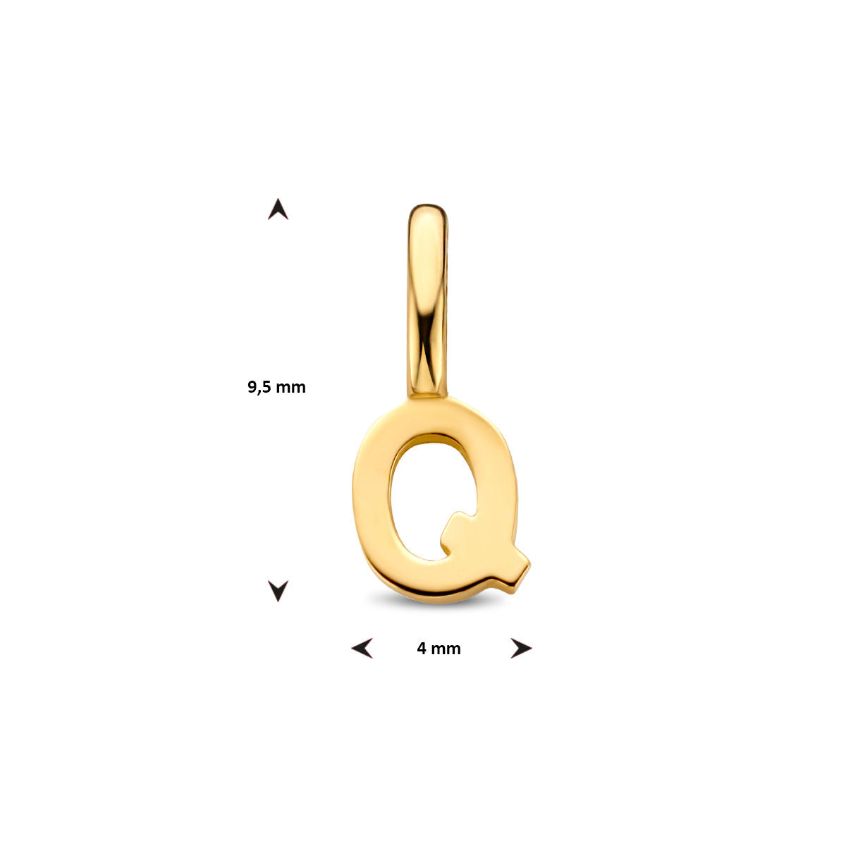 Pendant letter Q - 40.23984