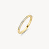 BLUSH DIAMONDS RING 1630BDI 14 K GEELGOUD