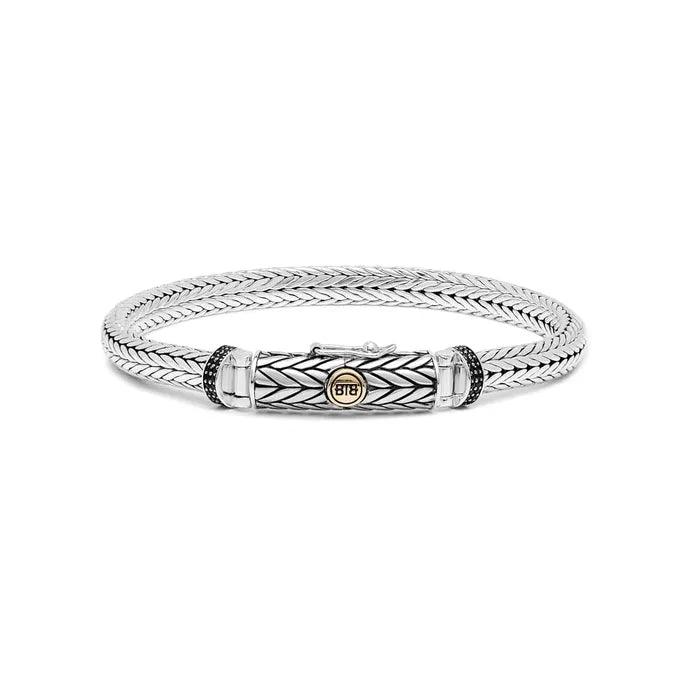 Buddha to Buddha J841 Ellen XS Limited Bracelet Silver Gold 14kt - Brunott Juwelier