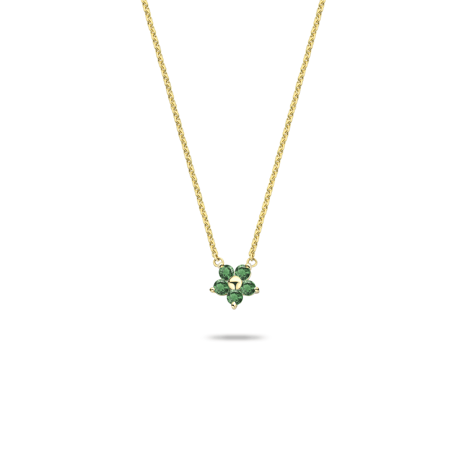 COLLIER 'ALLERLIEFSTE' BLOOM MET LEAF GREEN