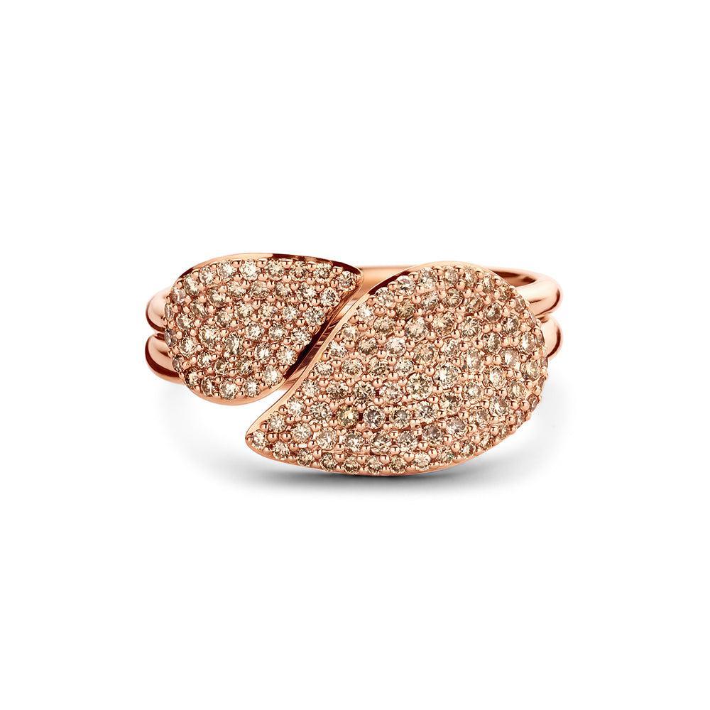 Mini Leaves Ring - 0,23ct - Brunott Juwelier