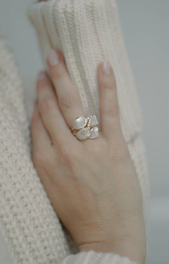 Mini Leaves Ring - 0,46ct - Brunott Juwelier