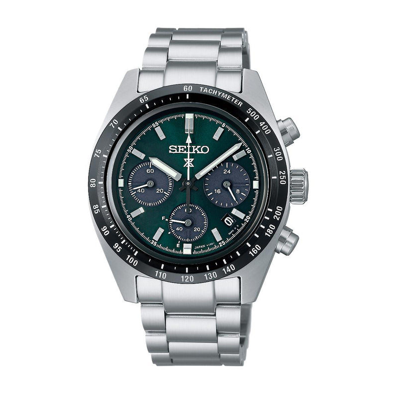 Prospex ‘Deep Green’ Speedtimer Solar Chronograph